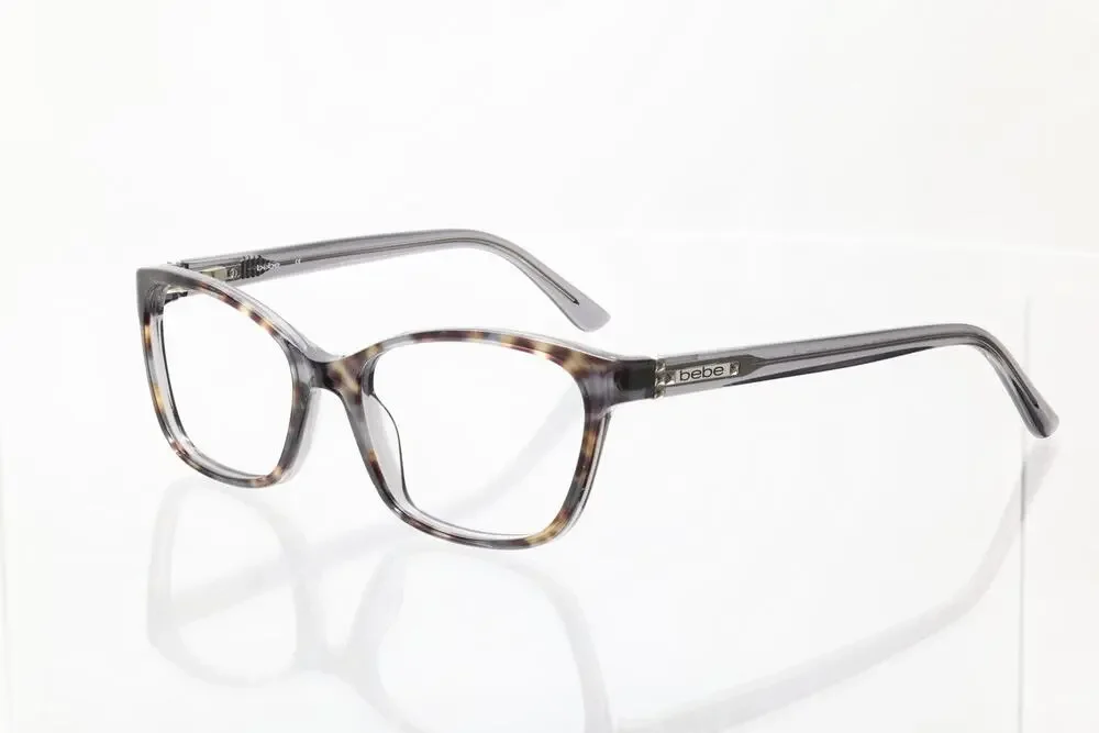 Bebe Take a chance BB5126 (001) 53-17-135mm Eyeglasses FRAMES ONLY - GOOD